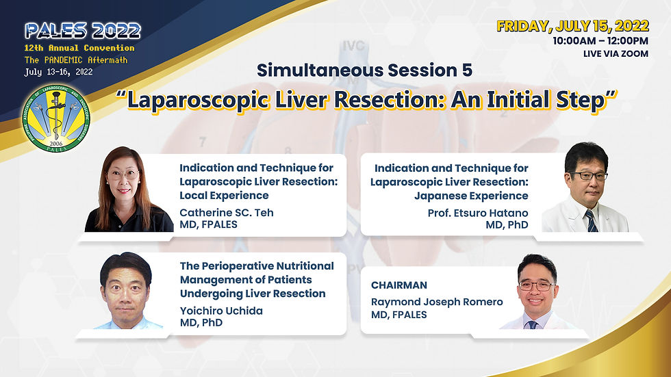 Simultaneous Session 5 "Laparoscopic Liver Resection"